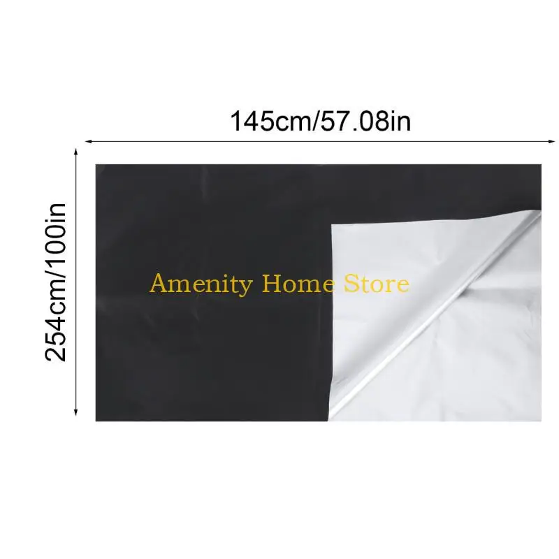 

F26C Blackout Curtains Bedroom Nurserys Black Curtain DIY Window Cover for Dorm Room