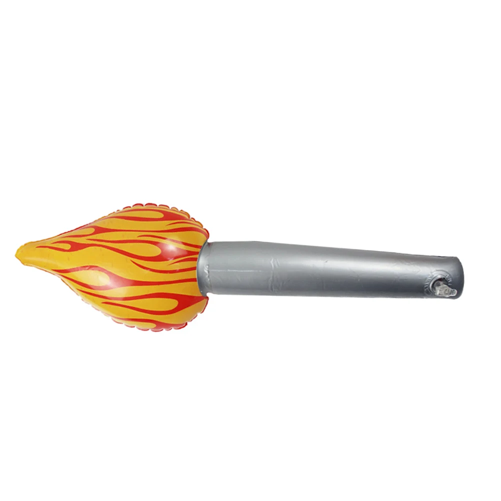 

Inflatable Torch Props for Kids Performance Sports Event Decorations Party Favors Home nament Realistic Design Indoors Outdoors