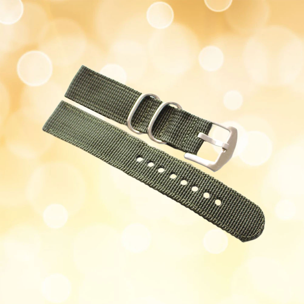 

Nylon Strap Watch Band Replacement Canvas Water Proof Simple Comfortable Delicate