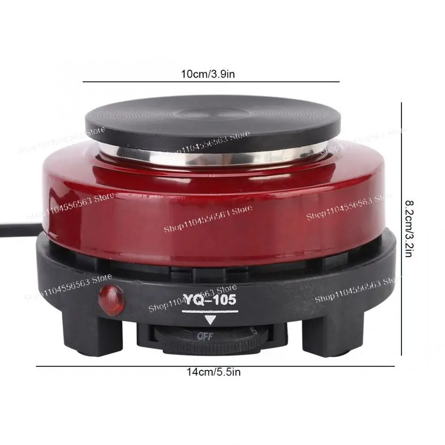 500W Electric Mug Warmer Plate, Coffee Tea Milk Heater Pad with EU Plug, Household & Office Hot Plate, 220V