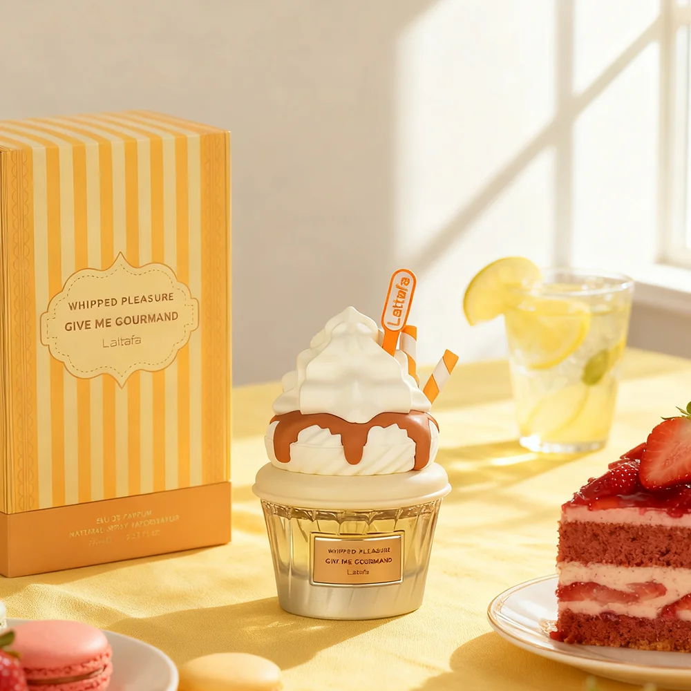75 مل لاتافا متعة مخفوقة أعطني جورماند طعام لذيذ مخلوط مع عطر الشرق الأوسط عطر كراميل الذواقة للجنسين