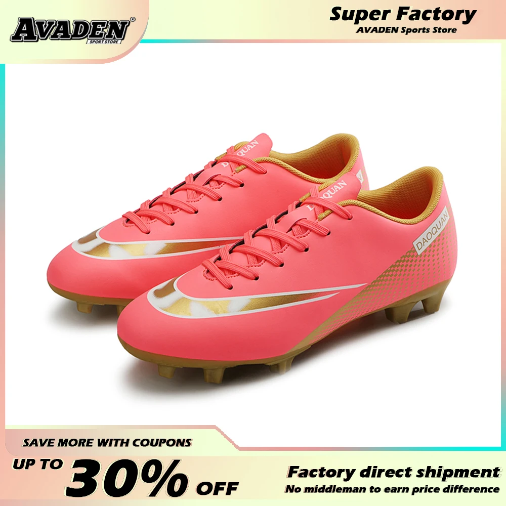 Professional Soccer Shoes TF AG Futsal Sports Shoes Original Soccer Boots Non - Slip Training Match Cleats Grass Unisex Football