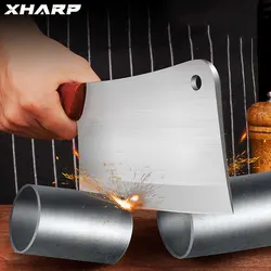 Tough Chopping Knife Stainless Steel Hand-forged Chef's Household Cleaver Butcher Knife Cleaver Knife Cleaver Thickening Blade