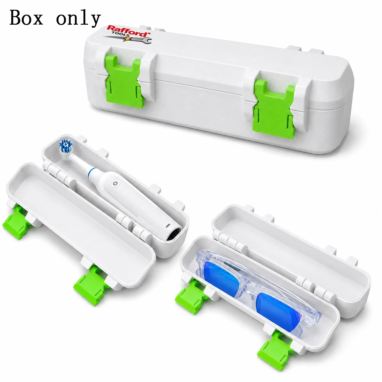 Rafford4PCS 전동 칫솔 헤드 캡, 통풍이 잘되는 방진 여행용 커버, Oral-B용 휴대용 브러시 헤드 보호대 썸네일 3