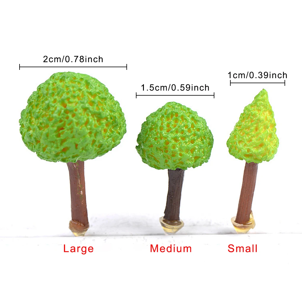 Moss Micro Landscape Room Decor Mossy Hills Trees Easy Installment