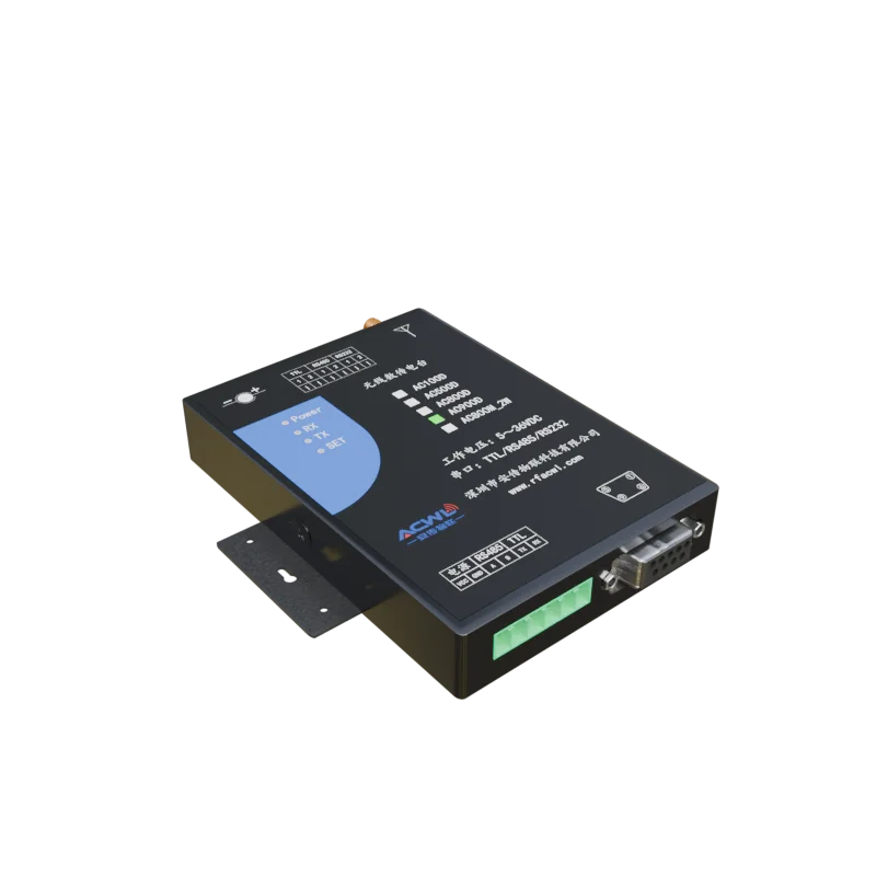 Robust Industrial LoRa Data Transmission Unit AC900D 500mW 27dBm High Immunity Anti Interference for Pipeline Monitoring