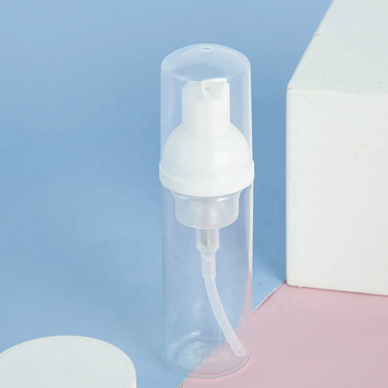 20 pz 30 ml 60 ml pompa di schiuma di plastica bottiglia vuota detergente per il viso bottiglie cosmetiche dispenser di sapone disinfettante per le mani riutilizzabile all'ingrosso