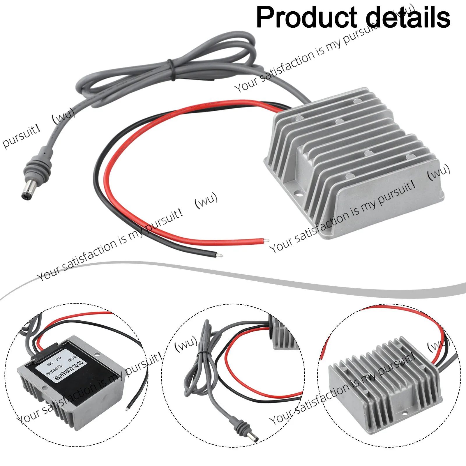 Boost 12/24V to 57V4.5A Suitable for Star Chain, 3rd Generation, DC Boost Power Adapter