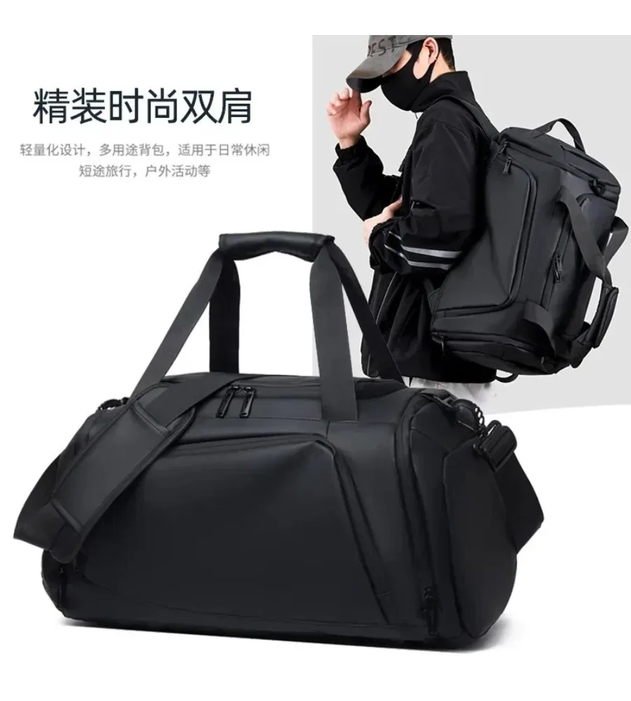 Versatile carryall design lets this duffel bag handle sports sessions weekend trips and gym gear