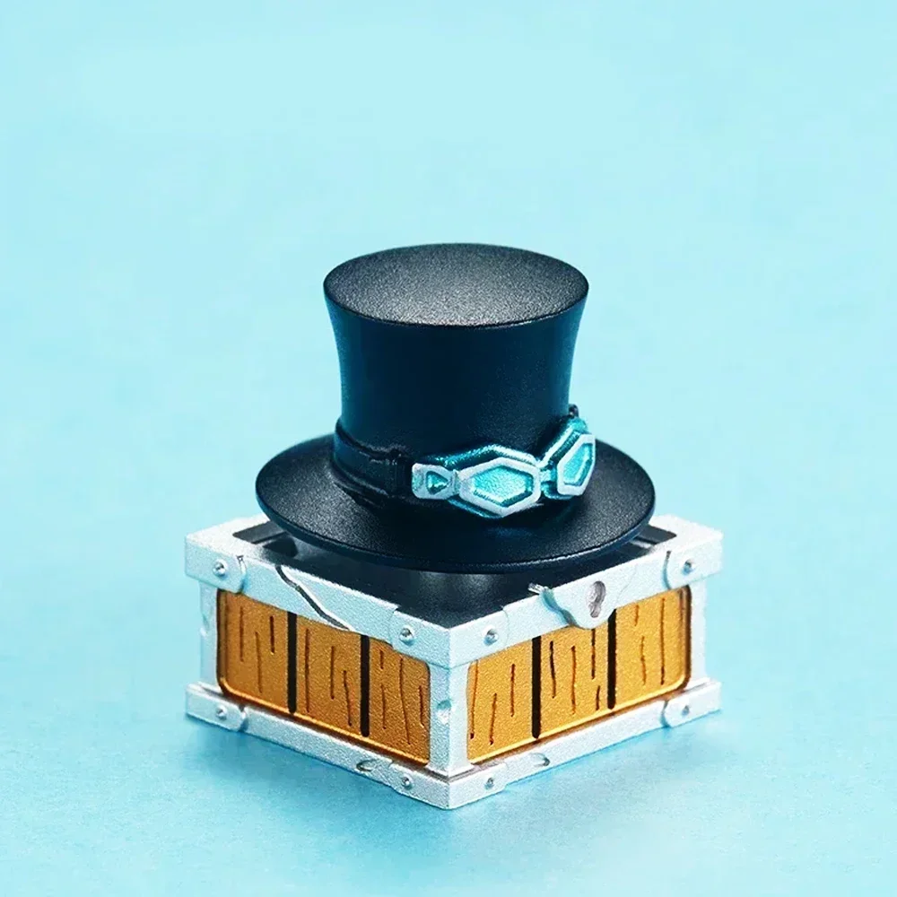ZOMO Anime Luffy Chopper Keycap Translucent 3D Customized One Piece Series Keycaps Mechanical Keyboard Accessories Gaming Gifts