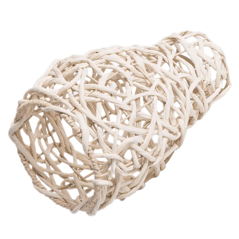 

Paper Rope Lampshade 6cm Outer 4cm Inner E27 Bulb Woven Pendant Shade Replacement Hanging Cover Lighting Accessories