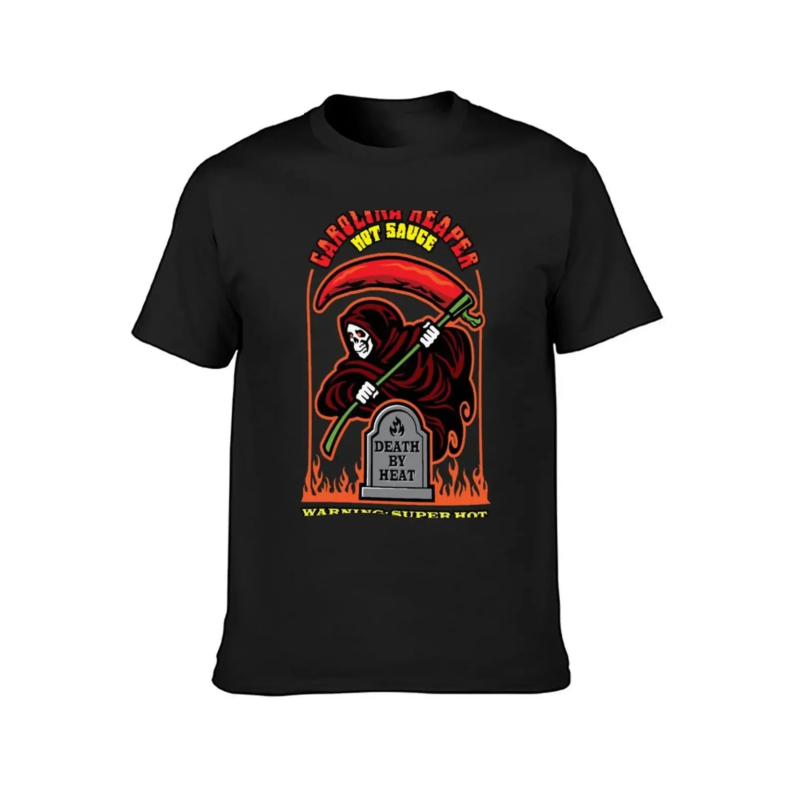 Carolina Reaper Hot Sauce T-Shirt quick drying new edition mens shirts graphic tee