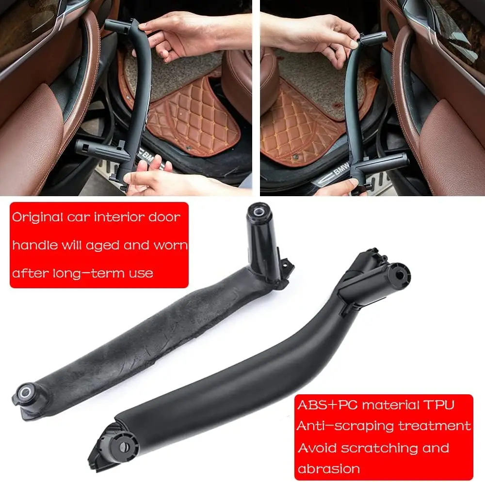 High Quality Car Door Handles for BMW X5 X6 F15 F16 2014-2018 Interior Door Handles Replace Cover Car Door Pull Handle