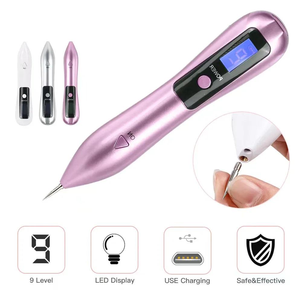 

Painless Auto Skin Tag Mole Wart Removal Kit Cleaning Tools Face Skin Care Body Wart Dot Treatments Remover Beauty Health