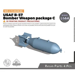 Yao's Studio LY144263C 1/144 Model Upgrade Parts USAF B-57 Bomber package C