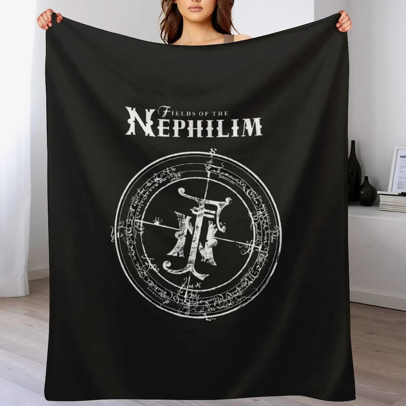 

fields of the nephilim Throw Blanket Luxury Brand Shaggy Blankets For Sofas Winter beds Blankets
