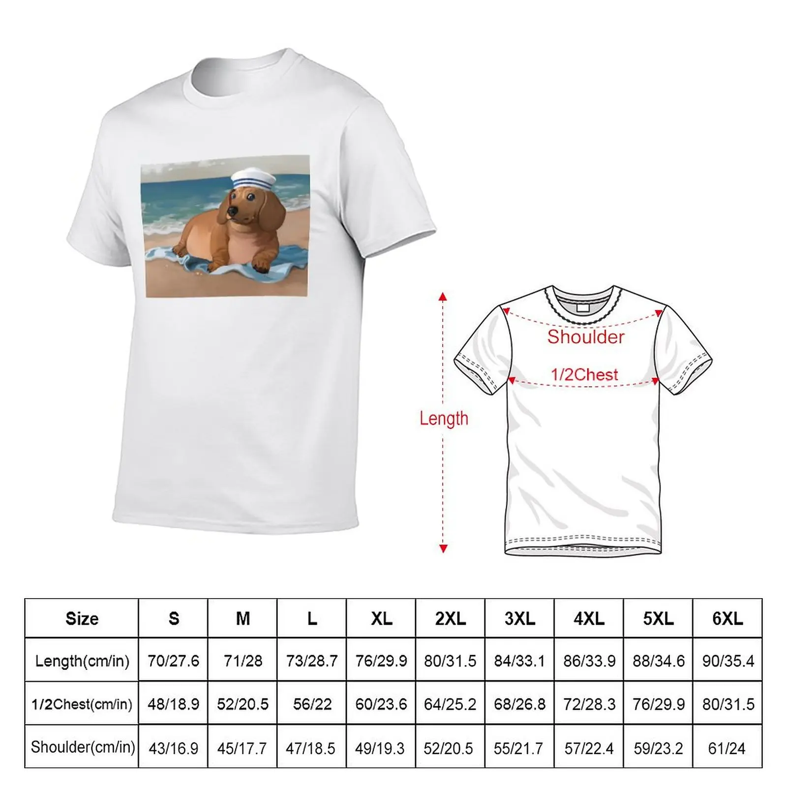 Perro salchicha gordo bachicha T-Shirt rapper graphic tees summer 2026 plain black t shirts men