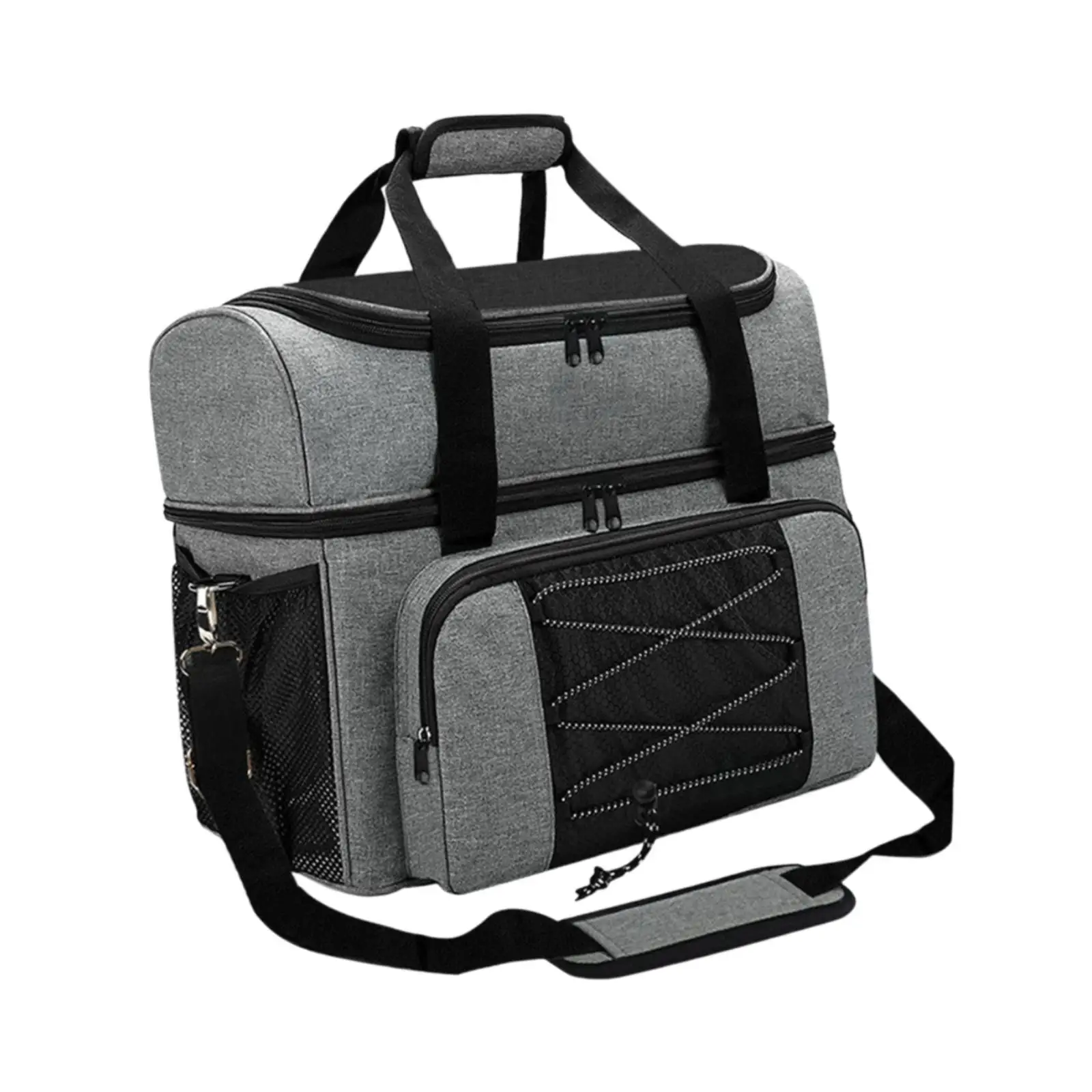 

Bowling Ball Bag Bowling Storage Bag Large Capacity Lightweight Bowling Tote Bowling Bag for 2 Balls for Gym Outdoor Sports