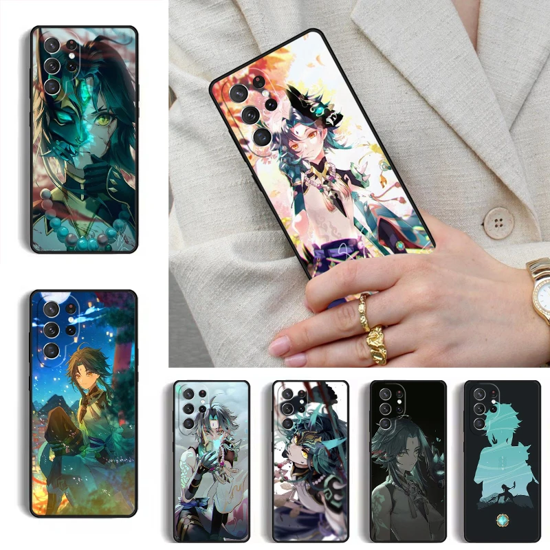 Xiao Genshin Impact Phone Case for Samsung Galaxy S26 S25 Ultra S24 S23 S22 S21 Plus Note 10 Bumper Cover