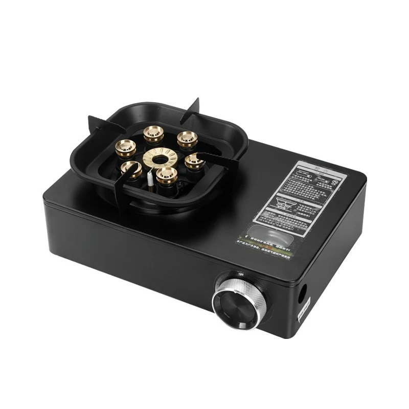 

Cassette stove new outdoor camping picnic convenient card magnetic stove commercial household stall gas stove