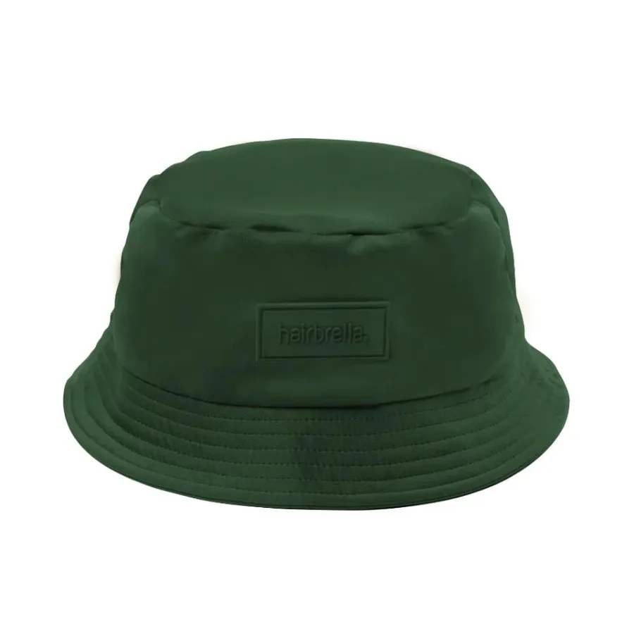 

Hairbrella Waterproof Bucket Hat for Women and Men Satin Lined Cap UPF 50+ Rain Hat, Packable, Outdoor