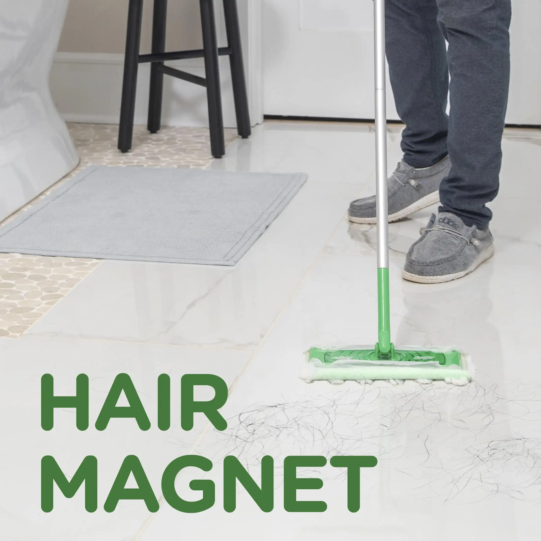 

Heavy Duty Dry Multi-Surface Cloth Refills for Floor Cleaning, 2 Count ﻿