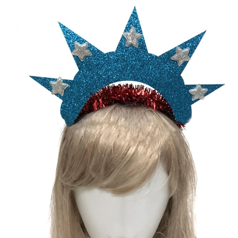 

Independence Day Headband Statue Of Crowns Headband Statue Of Headband 4th Of July Headband Dropshipping