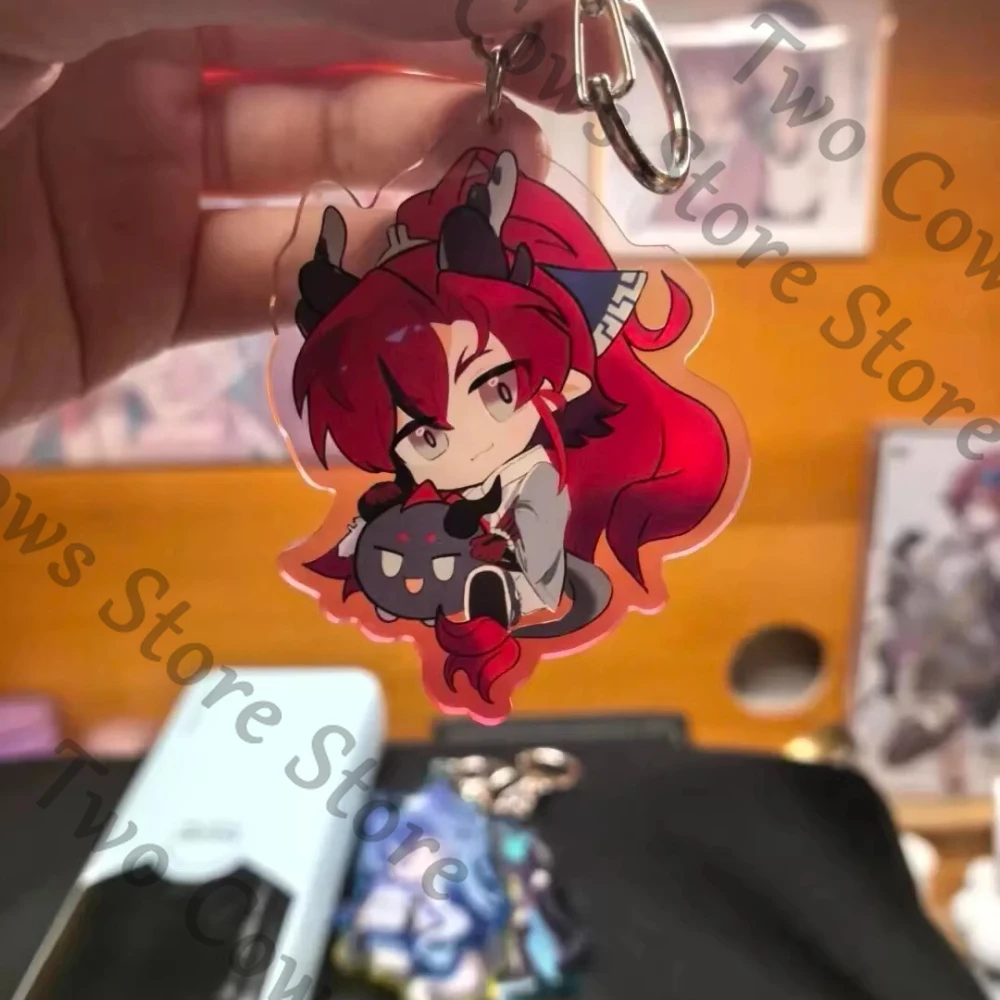 

Arknights Chongyue Yu Ling Shu Dusk Ambitus Pendant Q-cute Design Adorable Keychain Quadratic Element Decorate Cartoon Ambitus
