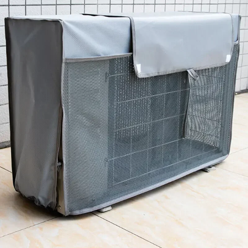 Outdoor Air Conditioning Cover Waterproof Dust Cover Anti-Dust AC Protection Sun Protective Case Main Unit Protective Cover