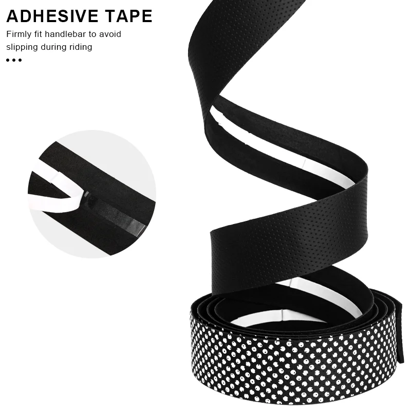 Bicycle Handlebar Tape Dot Gradient PU EVA Anti-Slip Shock Absorption Road Bike Handle Bar Winding Straps Cycling Accessories