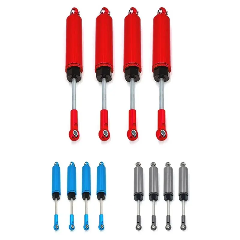 Oil Shock Absorber Damper For Wltoys 104009 12402-A A323 12409 RC Car Metal Replacement Upgrade Parts Accessories ,Titanium