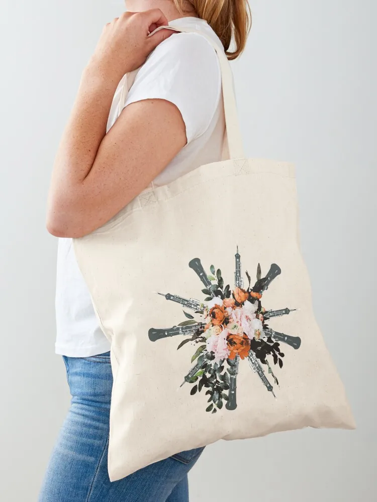 

Oboe Bouquet Tote Bag canvas tote bags tote bag reusable shopping bags bags woman 2025