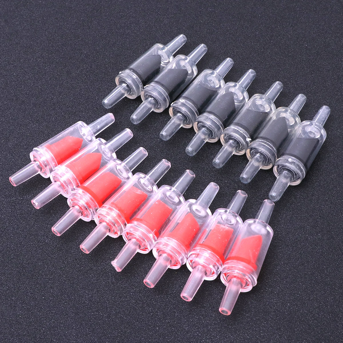 

16 pcs Check For Aquarium Air Pump One Way Non-Return Valve Stopper Fish Tank Water Backflow Prevention Detachable Design Easy