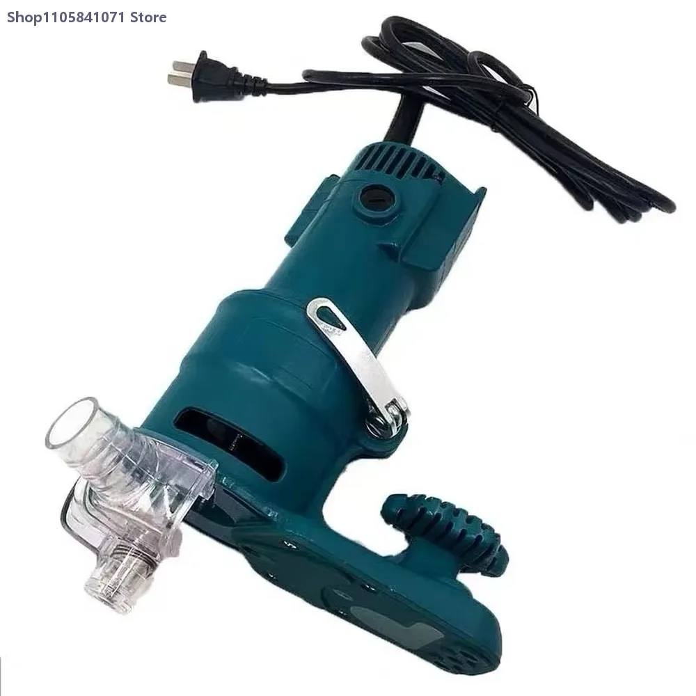Handheld Electric Woodworking Trimmer Multifunctional Edge Banding Chamfering Rounding Tool for PVC Board Compact Lightweight