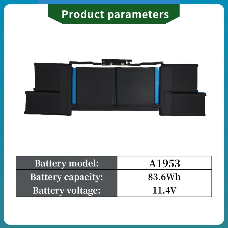 New A1953 11.4V 7336mAh 83.6Wh Laptop Battery for Apple for MacBook Pro A1990 15