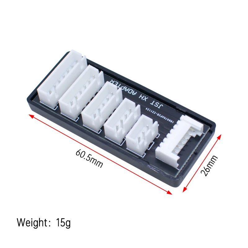 1PCS XH2.54 2-6S balance head extension board Q6 Q8 D6 PRO plug-in board for airplane model lithium battery charger