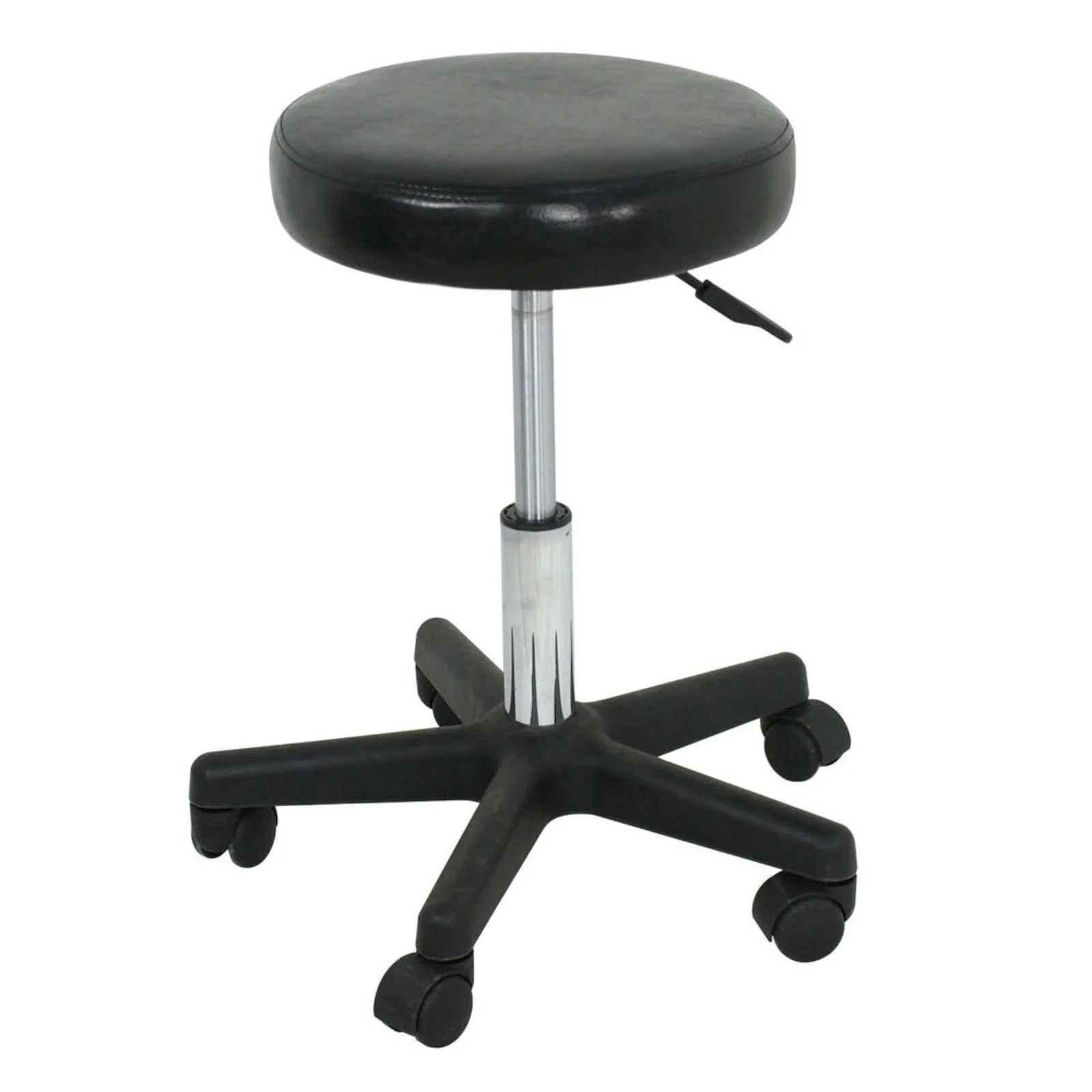 US 4XRolling Swivel Salon Stool Chair Adjustable Hydraulic for Tattoo Massage Spa