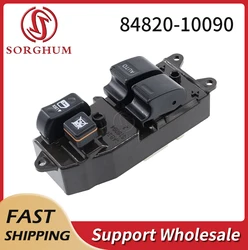 Sorghum 84820-10090 Car RHD Front Right Side Main Button Power Window Switch For Toyota Hilux Hiace YARIS Land Cruiser 1996-2008