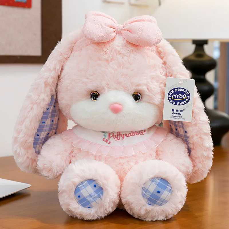ตุ๊กตากระต่ายโมเอะน่ารัก ขนาด 20 ซม. ของเล่นตุ๊กตาสัตว์น่ารัก ของตกแต่งห้องนอนเด็ก ของขวัญสุดพิเศษสำหรับเด็กชายและเด็กหญิง