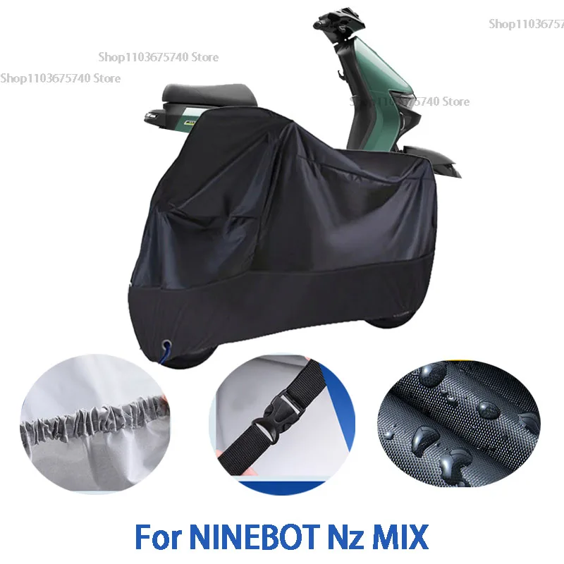 

Мотоциклетные чехлы для NINEBOT Nz MIX, автомобильные чехлы на открытом воздухе, защита от солнца, пыли, без ушей, утолщенные оксфордские чехлы, аксессуары