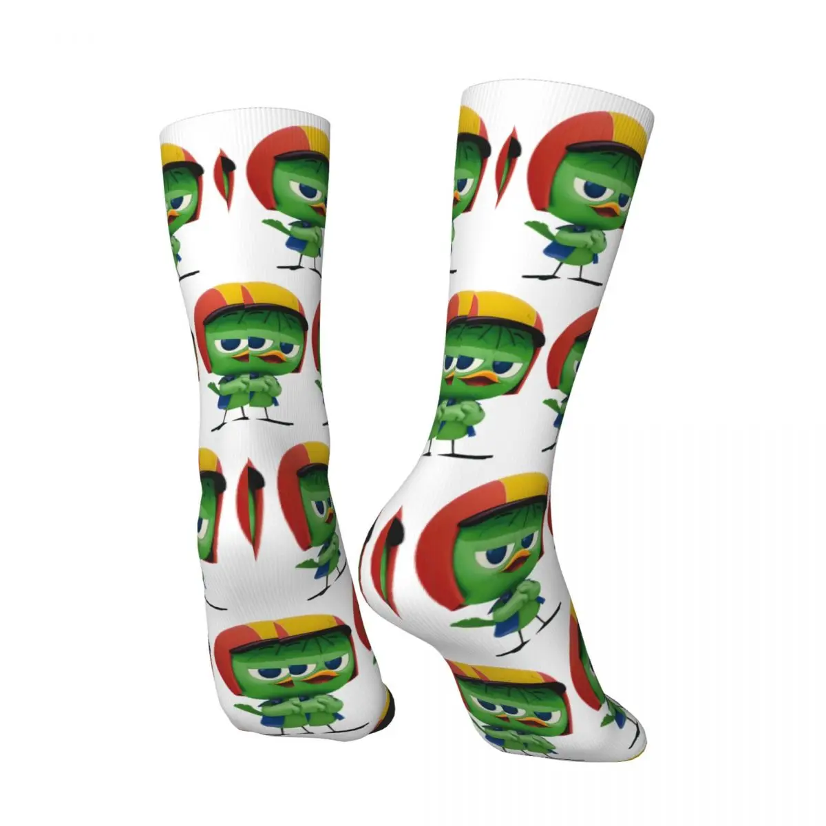 Hip Hop Retro Priscilla Crazy Men's compression Socks Unisex Calimero Anime Harajuku Pattern Printed Funny Crew Sock Boys Gift