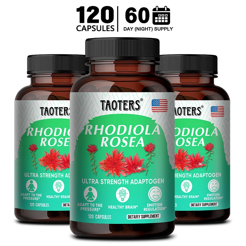 

Капсулы Rhodiola Rosea - снижают стресс, регулируют настроение, улучшают концентрацию внимания, повышают энергию, увеличивают выносливость, способствуют росту мышц.