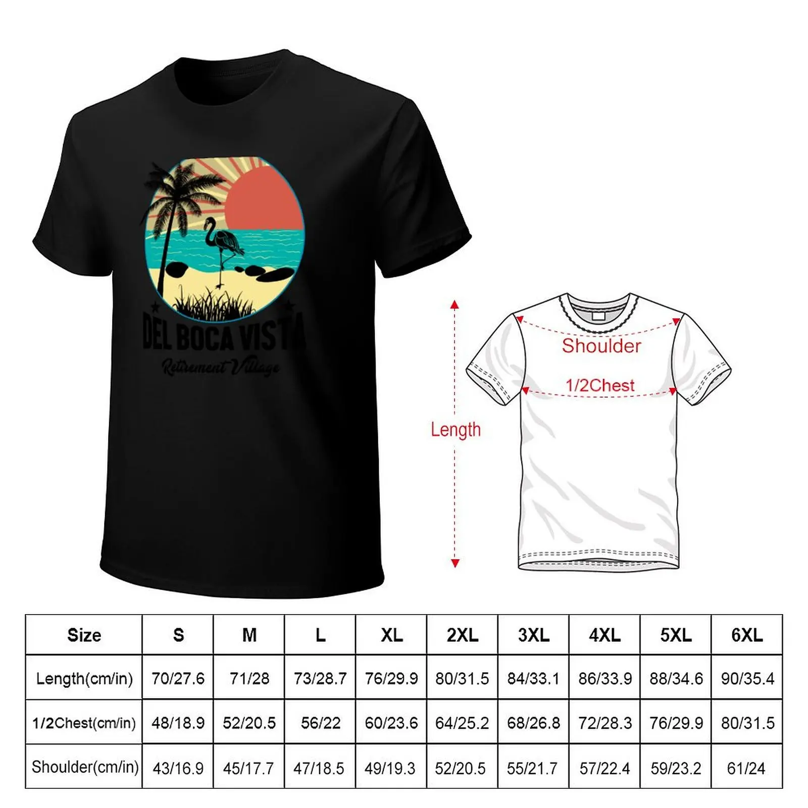 Del Boca Vista Stage 2 T-Shirt Street Art Print Tee Shirt