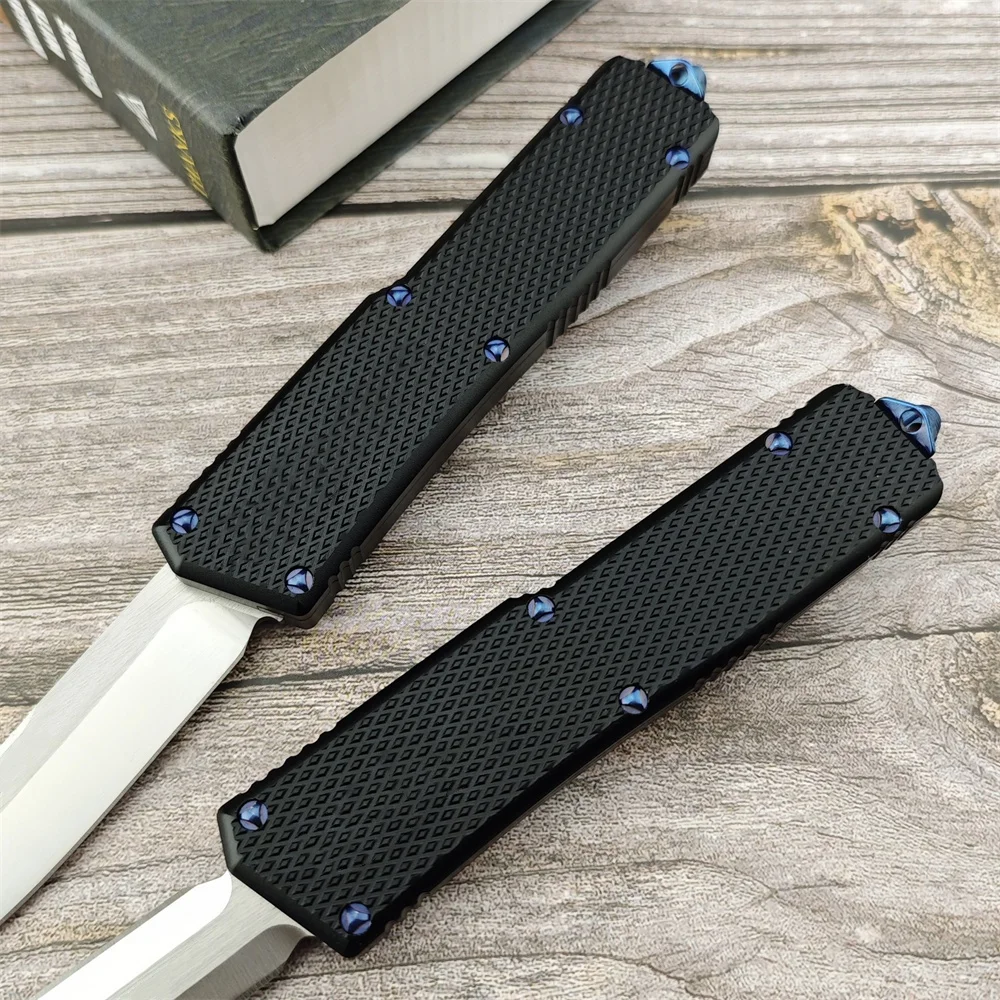 MICR CobraTec Pocket Knife Folding Knife D2 Blade Aluminum Alloy Military Tactical Knives Outdoor Hunting EDC tool