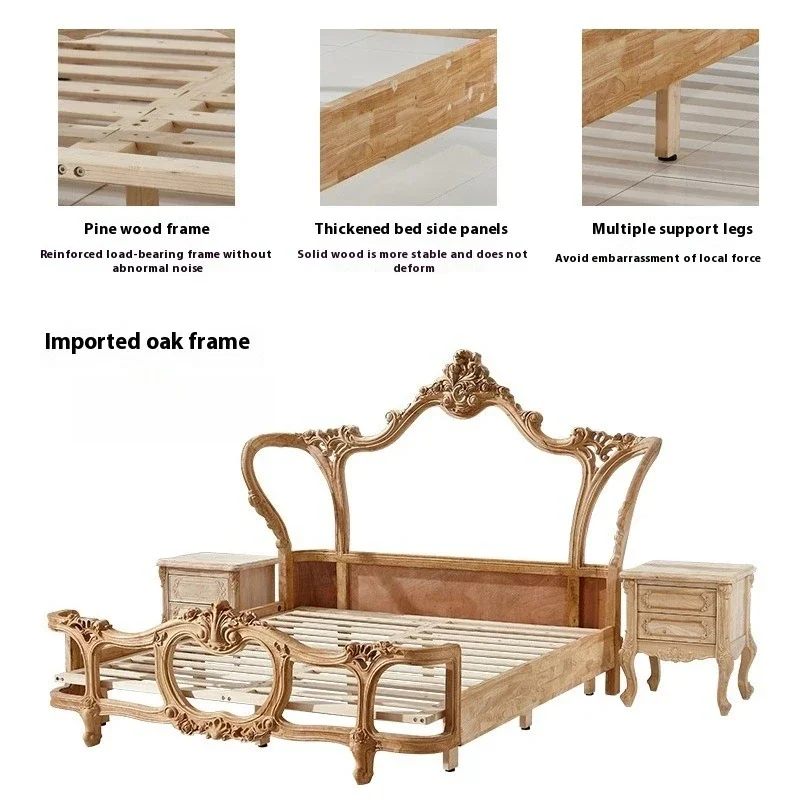 

Европейский эластичный каркас кровати, минималистичный элитный домашний каркас кровати для двух человек, детская мебель для спальни для мальчиков Camas De Dormitorio