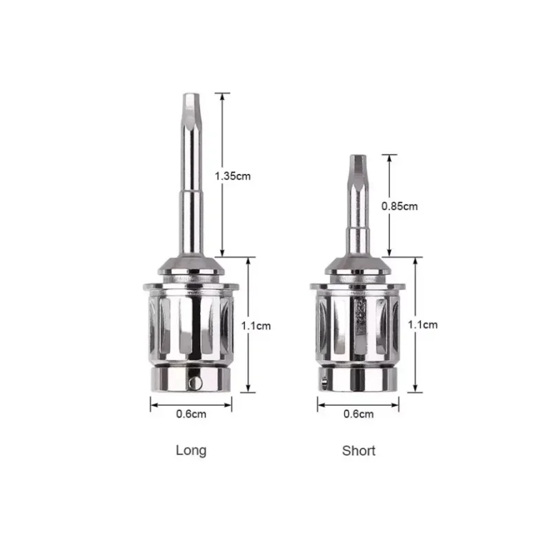 2Pcs Dental Universal Implant Torque Screwdrivers Hand Driver Kit Restoration Tool