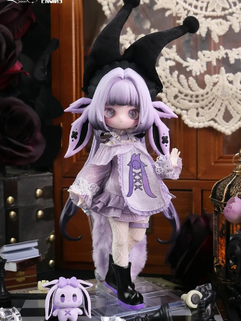 Original auf Lager Luluelf Story Bjd Blind Box im Maßstab 1:12, limitierte Auflage, Kawaii-Sammler-Schreibtischdekoration, Weihnachtsgeschenk