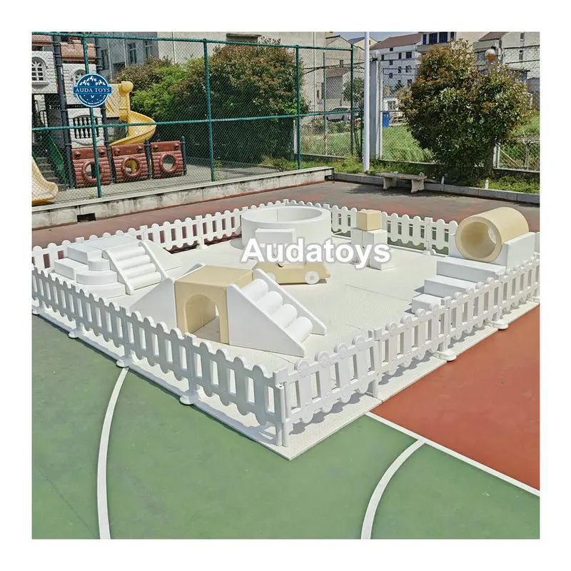 

High Quality Commercial Mobile Soft Play Indoor Playground For Children Party Wedding Rental Shopping Mall 1 Year