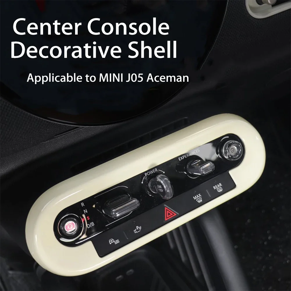 

Декоративная наклейка на центральную консоль автомобиля, кнопка панели центральной консоли, модифицированные детали для MINI J05 ACEMAN SE JCW 2024 2025