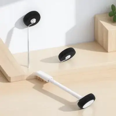 1 Set Vervanging Rc Vliegtuig Stabiel Lichtgewicht Duurzaam Legering Plastic Front Vliegtuig Landing Onderdelen Set Wielen Stopper Rc Vliegtuig